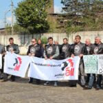 Workers, lead by the MMWU, rally in Kachkanar on 28 February 2016. Photo: MMWU