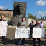Ukrainian unions picket the Cabinet of Ministers of Ukraine, 27 May 2015