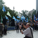 Ukrainian unions picket the Cabinet of Ministers of Ukraine, 27 May 2015