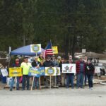 Les travailleurs la section locale 5114 de l’USW sont en grève à la mine d’argent Lucky Friday de Hecla dans l’Idaho depuis le 13 mars 2017.