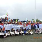 Рабочие Грасберг протестуют в административном центре Тимика, Папуа