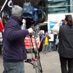 The protest got significant attention from Australian media.