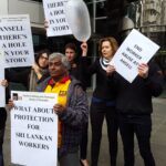 Aussie unions have been at the forefront of the campaign against Ansell. 