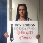 Eser Yılmaz a été licenciée le 18 avril pour s’être syndiquée