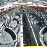 Procesamiento del mineral en la mina Impala Platinum en Rustenburg. Foto de BBC World Service 
