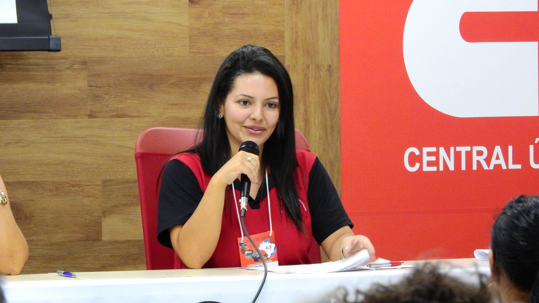 Jocelaine Souza fue designada como Secretaria Nacional de la Juventud de la CNTRV
