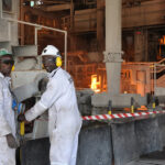 Des travailleurs de la mine de cuivre de Mopani. Photo de photosmith2011 sur Flickr Creative Commoms 