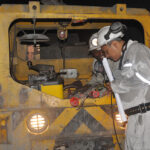 Des travailleurs de la mine de cuivre de Mopani. Photo de photosmith2011 sur Flickr Creative Commoms 