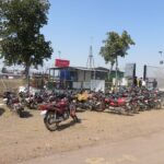 The entrance to Rio Tinto's Bunder diamond mine project in Chattarpur.