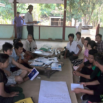Formation syndicale pour des travailleurs de la confection