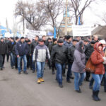 Protests in Dobropolye