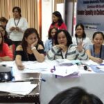 More than 30 women trade unionists took part in the CBA workshop in the Philippines.