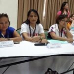 The women carried out a mock CBA negotiation exercise.