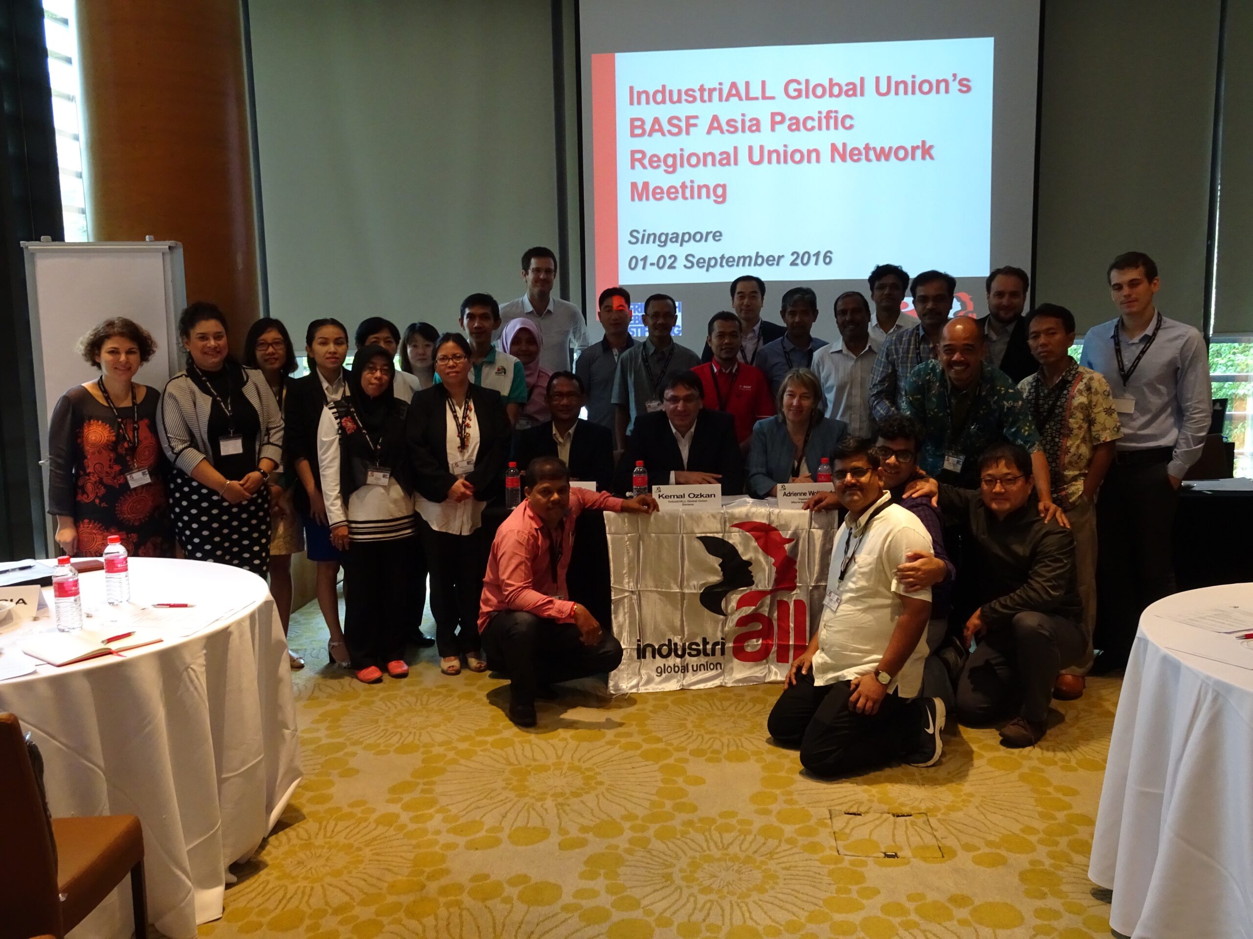 BASF Asia Pacific Regional Union Network Meeting on 1-2 September 2016, Singapore