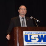 USW Vice-President Geenen