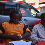 Japhet Moyo speaks at a ZCTU meeting in Harare