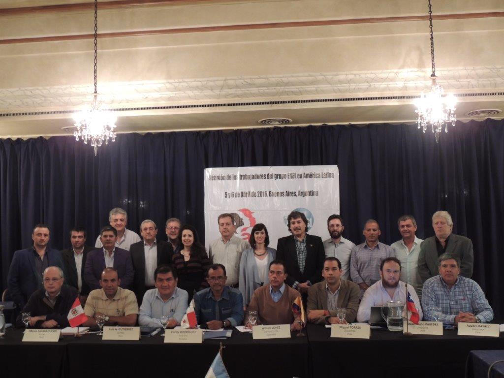 Reunión en Buenos Aires de la red sindical de ENEL en América Latina