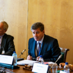 EDF CEO Jean-Bernard Lévy and ILO Director General Guy Ryder.