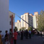 Evacuation. PHOTO by Raman YERASHENIA, BITU