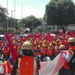 Workers mobilize daily in support of the strike