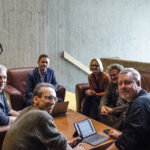 IndustriALL affiliates discuss solidarity with workers at Fletchers in Australia at Exco in Geneva - April 2017