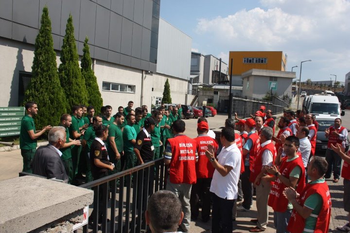 Protest action in August 2012