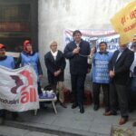 Le SGA d’IndustriALL Özkan s’adresse au piquet en novembre