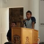 Compañero de Ayotzinapa abla de la desaparición forzado de los normalistas