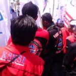 Protestors are demanding a new minimum wage for 2016 and improved labour laws. 