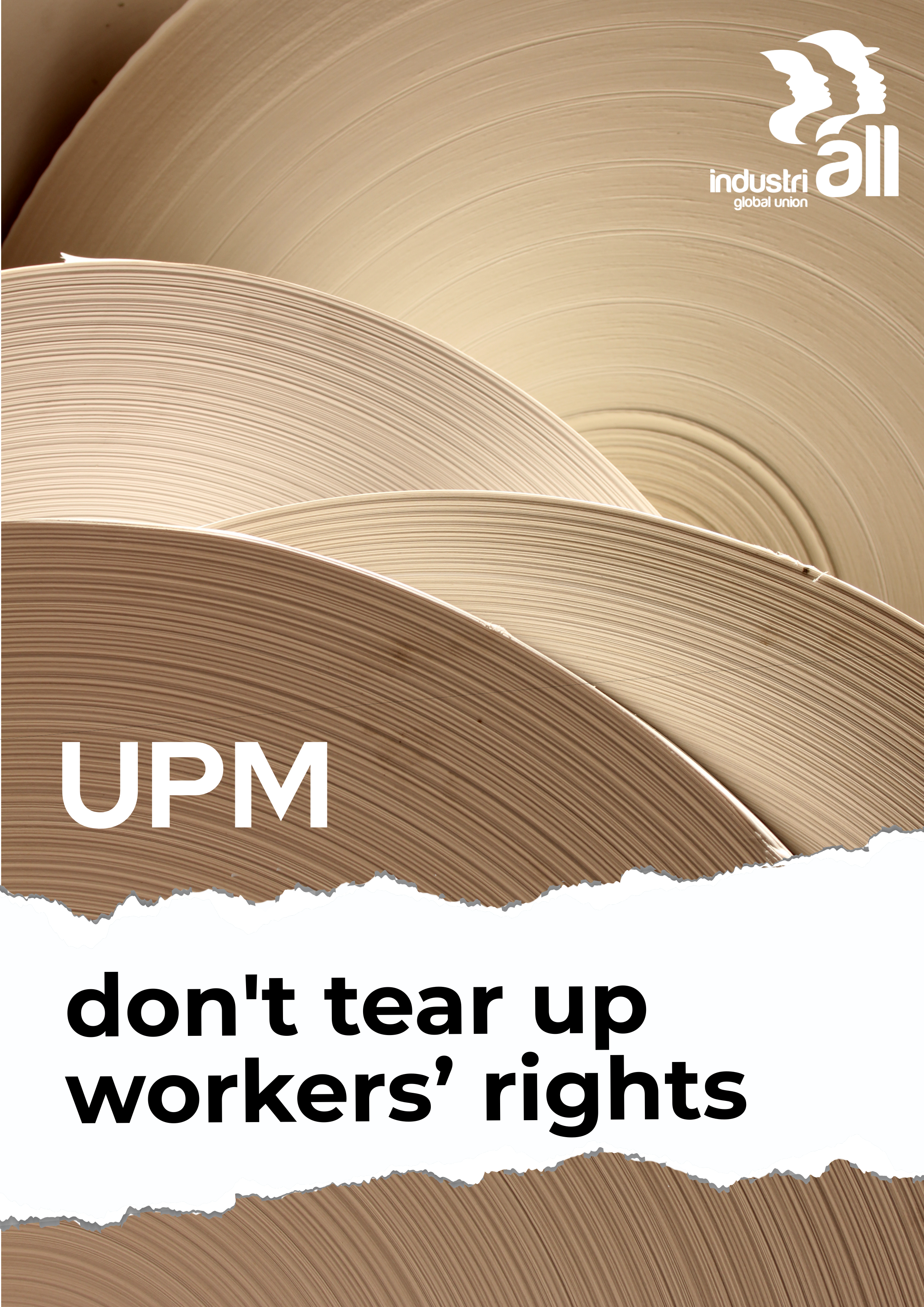 Large size solidarity poster