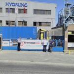 DİSK/Tektsil members demonstrate at Hyosung