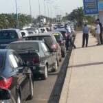 Члены профсоюза использовали свои автомобили, чтобы организовать 19 октября демонстрацию на дороге от Мохаммедии до Хозяйственного суда в Касабланке.