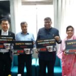 Representantes de la IndustriALL en el Ministerio de Transporte Marítimo de la India