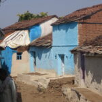 A local village near the Bunder project. Workers are paid less than US$6 a day. 