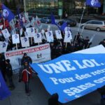 United Steelworkers, Metallos,  Local 6658 on strike
