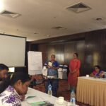 Taller de desarrollo sindical realizado los días 4 al 5 de mayo de 2016, en Bangalore, India