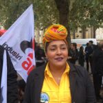 Hidanora Perez from Sintracarbón in Colombia, asked how BHP would increase the number of blue-collar women workers at its Cerrejón mine.