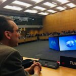 Adam Lee, IndustriALL's director for base metals, highlighted the case of Iranian steel workers who have been arrested for protesting against unpaid wages. 