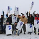 United Steelworkers, Metallos,  Local 6658 on strike