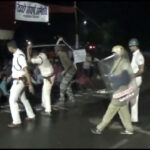Action in India on 7 October. 