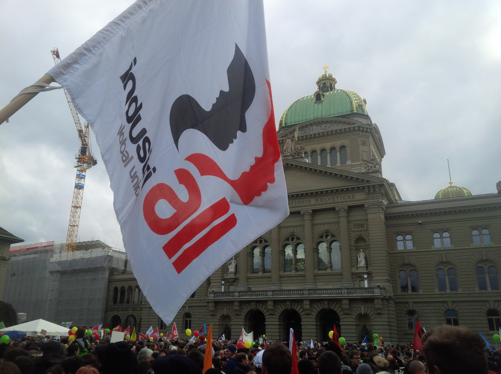 Manifestation à Berne 
