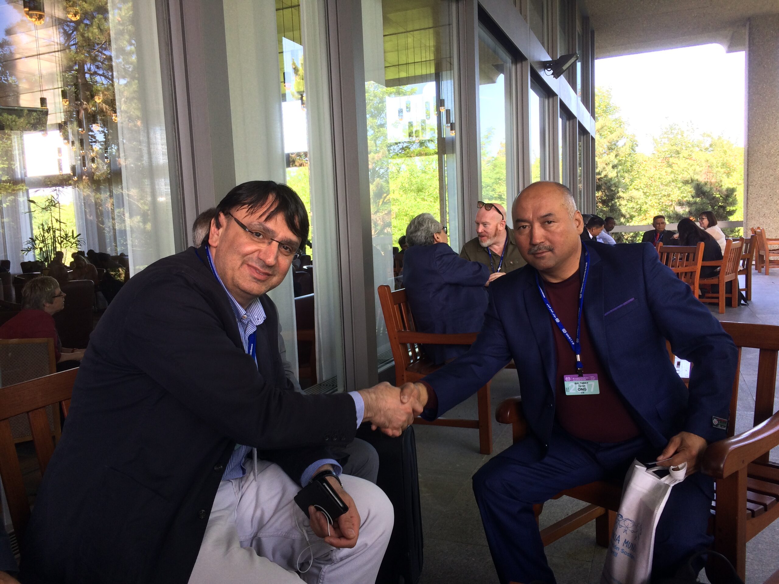 Kemal özkan meets Yerlan Baltabay