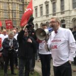 Unite GS Len McCluskey addresses workers
