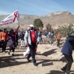 Living wage protest in Lesotho