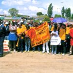 Living wage protest in Lesotho