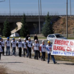 La marche contre la privatisation