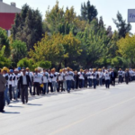 La marche contre la privatisation