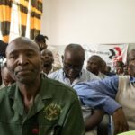Reunión de los mineros de Glencore en la reciente visita de la IndustriALL a la RDC