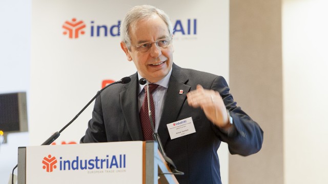IndustriAll European Trade Union president Michael Vassiliadis