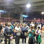 Rassemblement de l’USO à l’entrée principale d’Ecopetrol pour dénoncer l’agression contre Dibeth Quintana